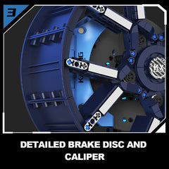 Motorised Bugatti Supercar Wheel Bub Display 857pcs