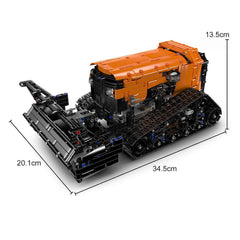 Remote Controlled Reclaiming Crawler| 1:16 Scale | 1649 PCS|Heavy-Duty Industrial Machine