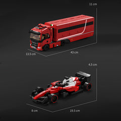 Ferrari F1 Race Car and Transporter Set | 2135 PCS