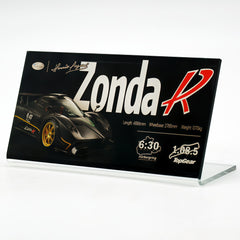 Suitable for Pagani Audi Bugatti Lotus Supercar Series Display Acrylic Nameplate