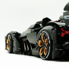 1: 8 Lamborghini Terzo Millennio, Matte Black Customized Edition(3492 Pcs)