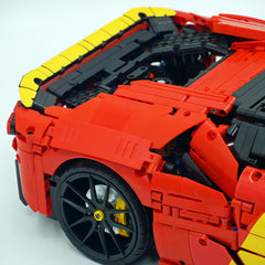 1:8 Ferrari SF90 Hypercar | Mechanical Linkage Version (3797 PCS) - BAV BRICK