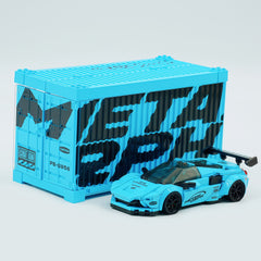 Blue Ferrari F80 Widebody Edition | Exclusive Display Box Edition (362 PCS)