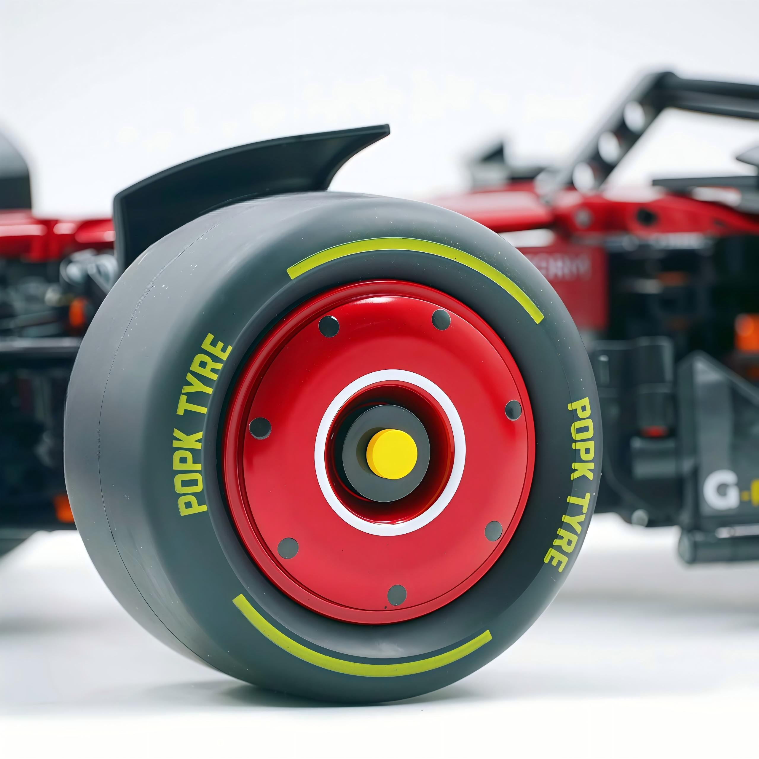 1:8 Ferrari SF-25 F1 Car | Custom Painted Burgundy Edition (1900pcs) - BAV BRICK