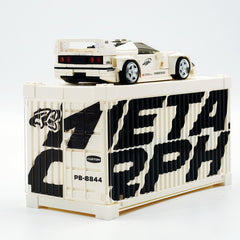 Ferrari F40 LBWK | White Edition | Container Display Case (394 PCS)