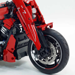 1:5 1:5 Harley-Davidson Night Rod Motorcycle with Front and Rear Lights(2129 PCS)