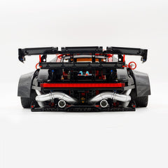The Ultimate Widebody Porsche 964 RWB, Paint Red Customized Version (4190 pcs)