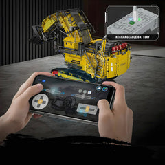 REMOTE CONTROLLED HEAVY DUTY EXCAVATOR (4767 PCS)