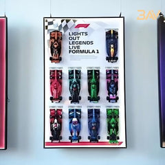 Car Display Frame for LEGO Speed Champions F1 Series