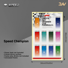 Car Display Frame for LEGO Speed Champions F1 Series