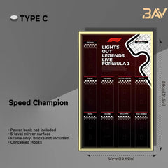 Car Display Frame for LEGO Speed Champions F1 Series