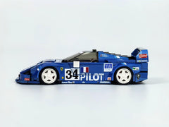 Ferrari F40 LBWK with Container Display Case | PILOT-Plated Blue Edition(394 PCS)