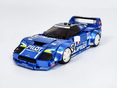 Ferrari F40 LBWK with Container Display Case | PILOT-Plated Blue Edition(394 PCS)