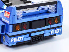 Ferrari F40 LBWK with Container Display Case | PILOT-Plated Blue Edition(394 PCS)