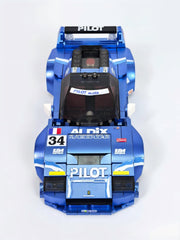 Ferrari F40 LBWK with Container Display Case | PILOT-Plated Blue Edition(394 PCS)