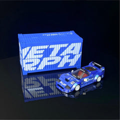 Ferrari F40 LBWK with Container Display Case | PILOT-Plated Blue Edition(394 PCS)