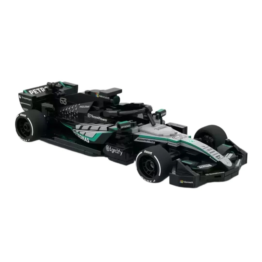 1:25 2026 Mercedes-Benz W17 F1 Racing Car | Includes a complete set of stickers (250 Pcs)