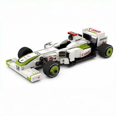 Brawn BGP001 F1 Racing Car | Includes a complete set of stickers| 248PCS