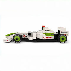 Brawn BGP001 F1 Racing Car | Includes a complete set of stickers| 248PCS