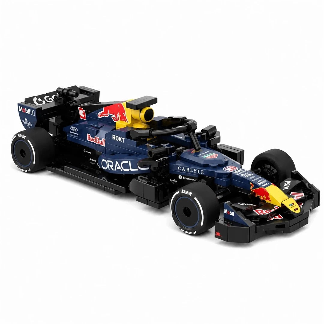 Red Bull RB22 F1 Racing Car | Includes a complete set of stickers| 256PCS
