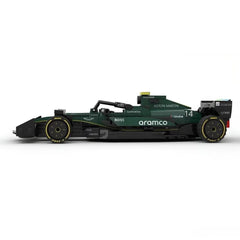 Aston Martin AMR24 F1 Racing Car| Includes a complete set of stickers| 298PCS