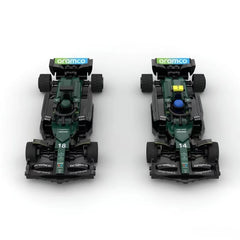 Aston Martin AMR24 F1 Racing Car| Includes a complete set of stickers| 298PCS