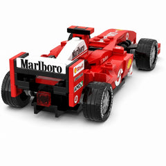 1:24 Ferrari F2004 |  Schumacher's Legendary Racing Car | Includes a Complete Set of Stickers (199Pcs)
