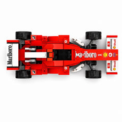 1:24 Ferrari F2004 |  Schumacher's Legendary Racing Car | Includes a Complete Set of Stickers (199Pcs)