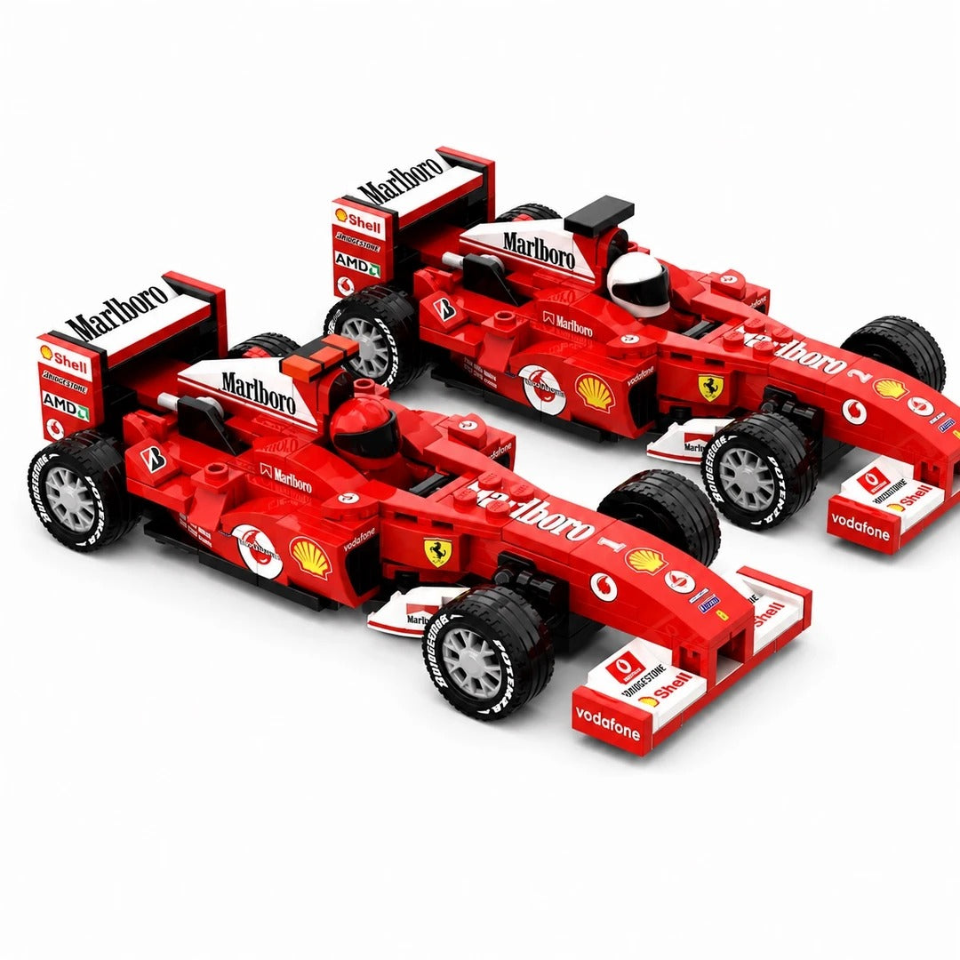 1:24 Ferrari F2004 |  Schumacher's Legendary Racing Car | Includes a Complete Set of Stickers (199Pcs)
