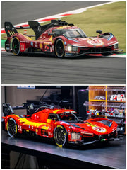 1:8 Ferrari 499P | 2025 Le Mans Endurance #51 Hypercar MOC (4749 PCS)