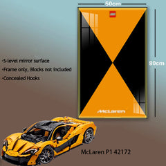 Car Display Frame for LEGO TECHNIC MCLAREN P1 42172
