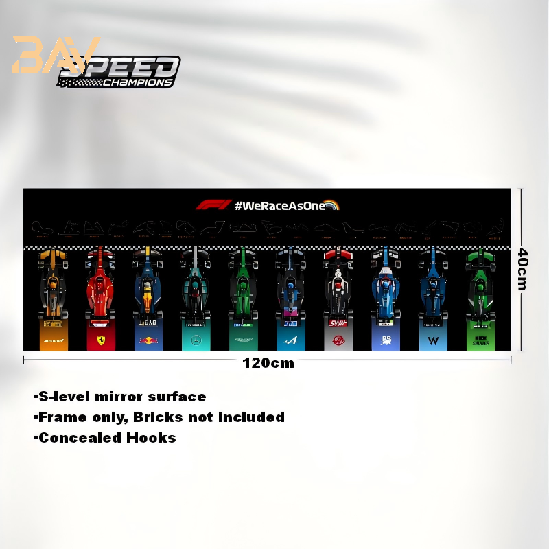 Cadre d'exposition pour voiture LEGO Speed ​​Champions F1 Series