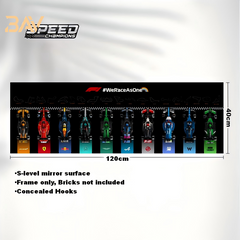 Car Display Frame for LEGO Speed Champions F1 Series