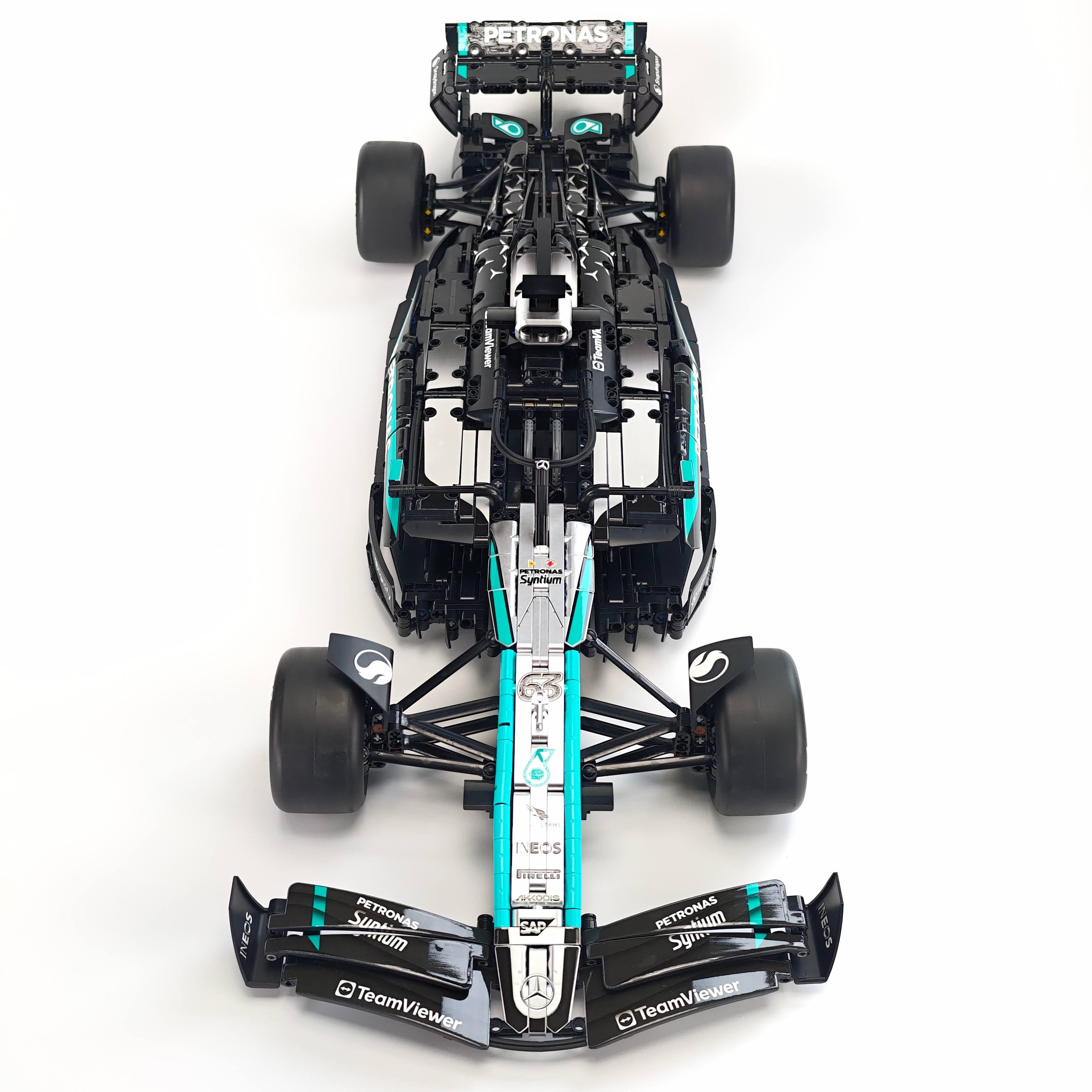1:8 Mercedes-Benz W16 F1 Racing Car | Exclusive Racing Livery (1887+ PCS) - BAV BRICK