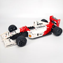 1:8 Woking Hypercar MP4 F1 Racing | Machine de Grand Prix Rouge et Blanche de 1988 (2800 pièces)