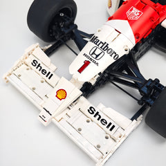 1:8 Woking Hypercar MP4 F1 Racing | Machine de Grand Prix Rouge et Blanche de 1988 (2800 pièces)