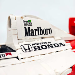 1:8 Woking Hypercar MP4 F1 Racing | Machine de Grand Prix Rouge et Blanche de 1988 (2800 pièces)