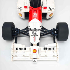 1:8 Woking Hypercar MP4 F1 Racing | Machine de Grand Prix Rouge et Blanche de 1988 (2800 pièces)