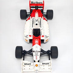 1:8 Woking Hypercar MP4 F1 Racing | Machine de Grand Prix Rouge et Blanche de 1988 (2800 pièces)