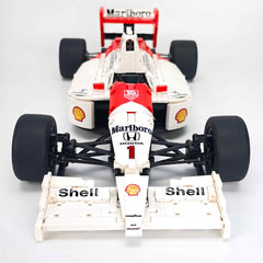 1:8 Woking Hypercar MP4 F1 Racing | Machine de Grand Prix Rouge et Blanche de 1988 (2800 pièces)