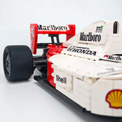 1:8 Woking Hypercar MP4 F1 Racing | Machine de Grand Prix Rouge et Blanche de 1988 (2800 pièces)
