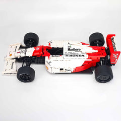 1:8 Woking Hypercar MP4 F1 Racing | Machine de Grand Prix Rouge et Blanche de 1988 (2800 pièces)