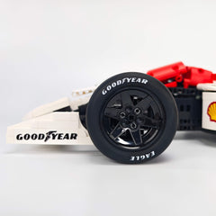 1:8 Woking Hypercar MP4 F1 Racing | Machine de Grand Prix Rouge et Blanche de 1988 (2800 pièces)