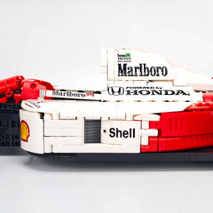 1:8 Woking Hypercar MP4 F1 Racing | Machine de Grand Prix Rouge et Blanche de 1988 (2800 pièces)