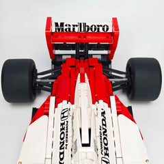 1:8 Woking Hypercar MP4 F1 Racing | Machine de Grand Prix Rouge et Blanche de 1988 (2800 pièces)