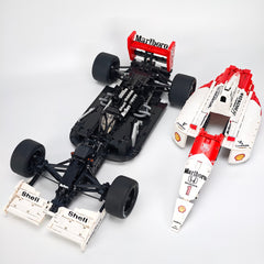 1:8 Woking Hypercar MP4 F1 Racing | Machine de Grand Prix Rouge et Blanche de 1988 (2800 pièces)