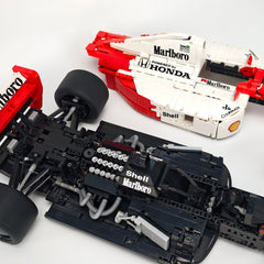 1:8 Woking Hypercar MP4 F1 Racing | Machine de Grand Prix Rouge et Blanche de 1988 (2800 pièces)