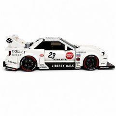 1:24 Nissan Silvia-S15 | A Legendary Japanese Drift Car |  Includes a Complete Set of Stickers (452Pcs)