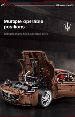 1:8 Officially Licensed Maserati GranTurismo, Brown Remote Control Edition (5400+ PCS)