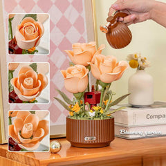 The Flower that Never Fades | Remote-controlled Spray Bottle And Ambient Light